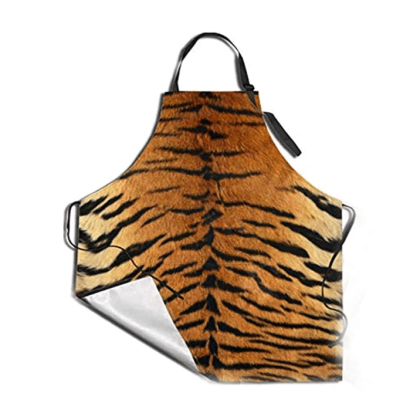 Cooking Apron Tiger Design Pattern