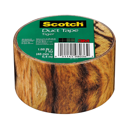 Duct Tape Tiger Pattern