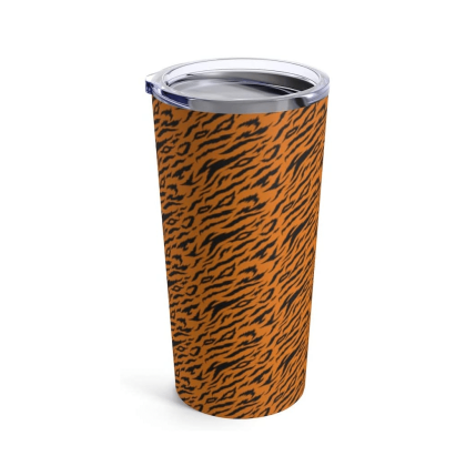 Tiger Pattern Tumbler