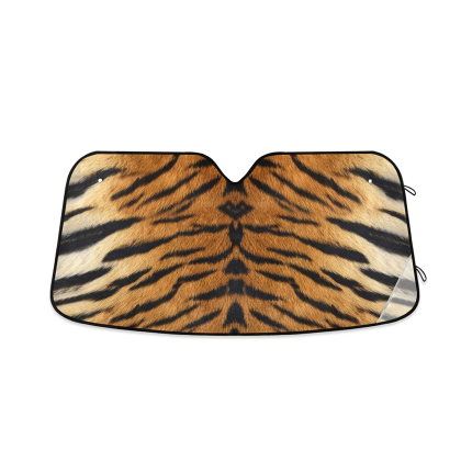 Car Windshield Shade Tiger Design