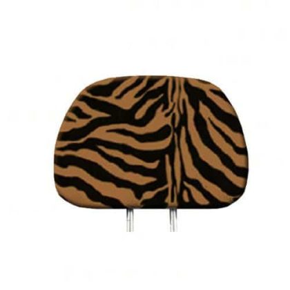 Tiger Printed Headrest Cover
