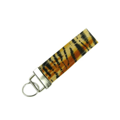 Tiger Printed Keychain