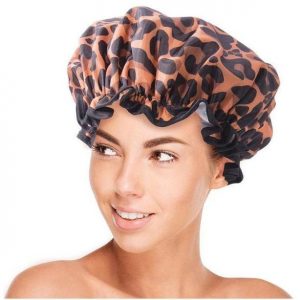 shower cap tiger designed