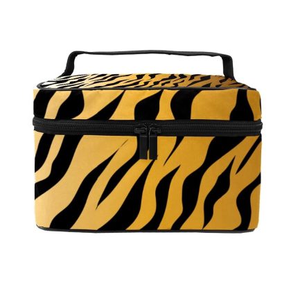travel makeup bag tiger