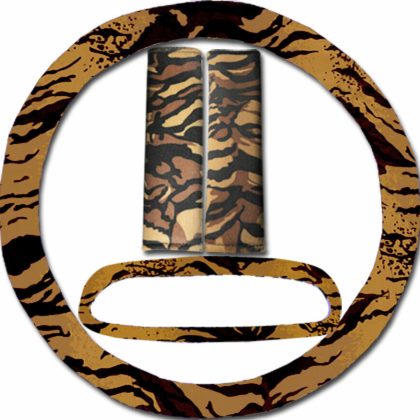 tiger pattern car set
