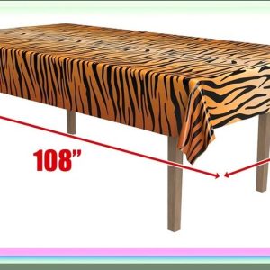 tiger table cover