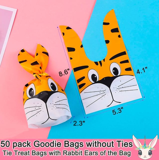 tiger party favor bags