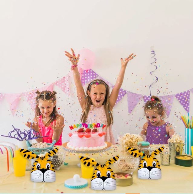 tiger party favor bags