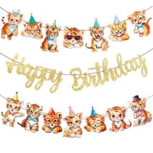 tiger party banner