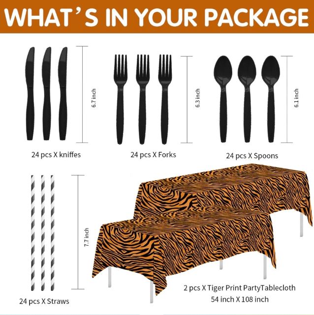 tiger party set