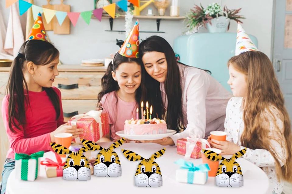 tiger party favor bags