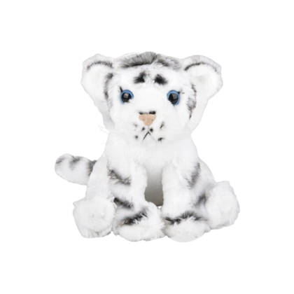white tiger plush (8" in)