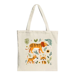 tiger cubs tote bag