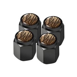brown tiger tire valve stem caps