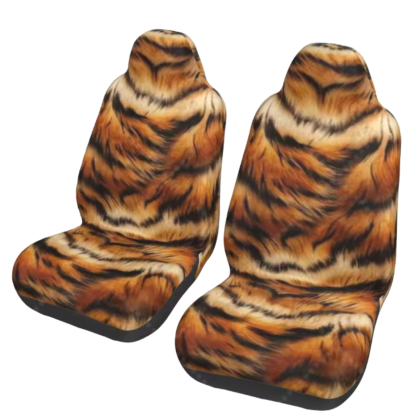 Realistic Tiger Fur Car Seat Cover