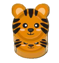 Tiger Shaped Disposable Plates 7" (10ct - 50ct)