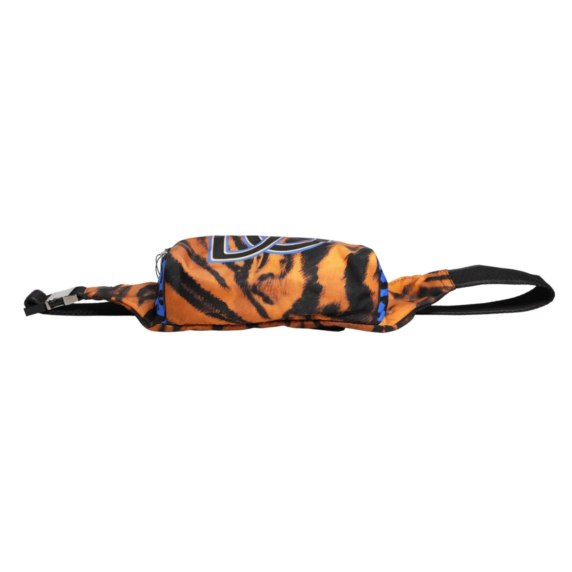 Brown Tiger Print Nylon Fanny Pack