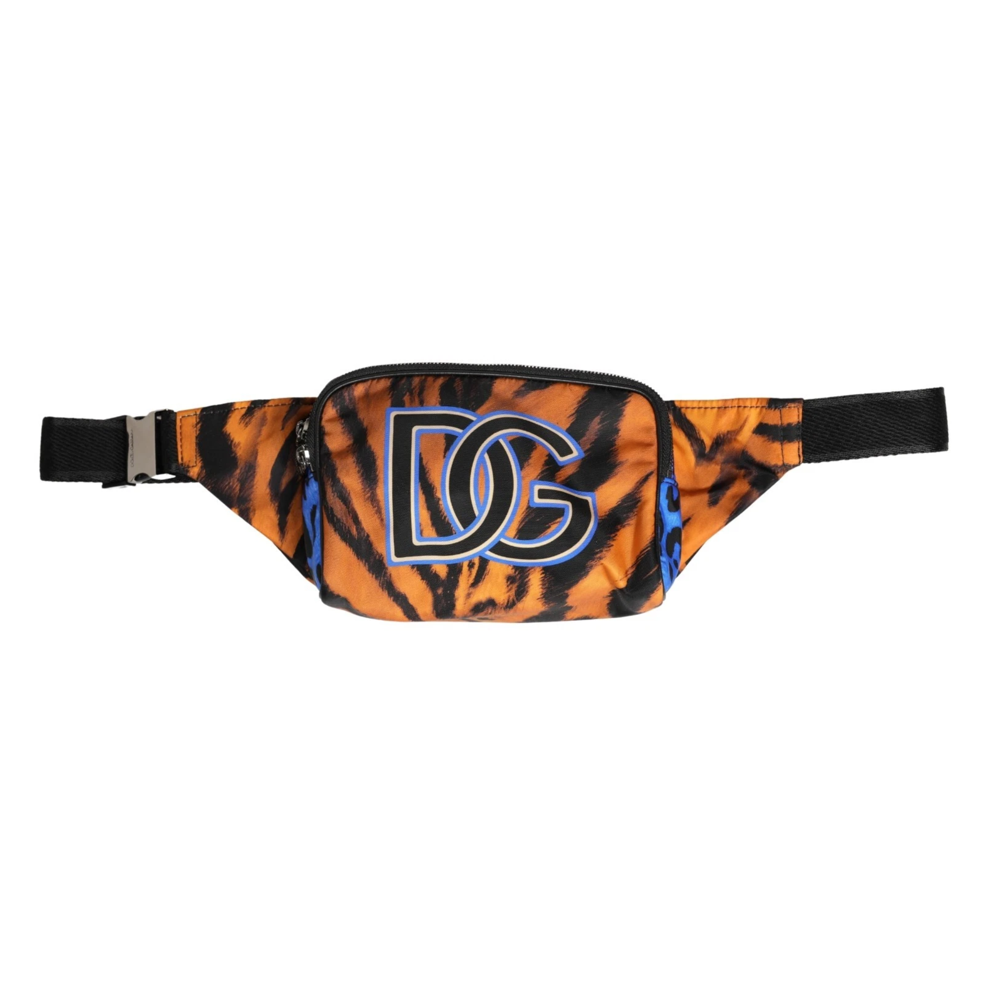 Brown Tiger Print Nylon Fanny Pack - Image 5