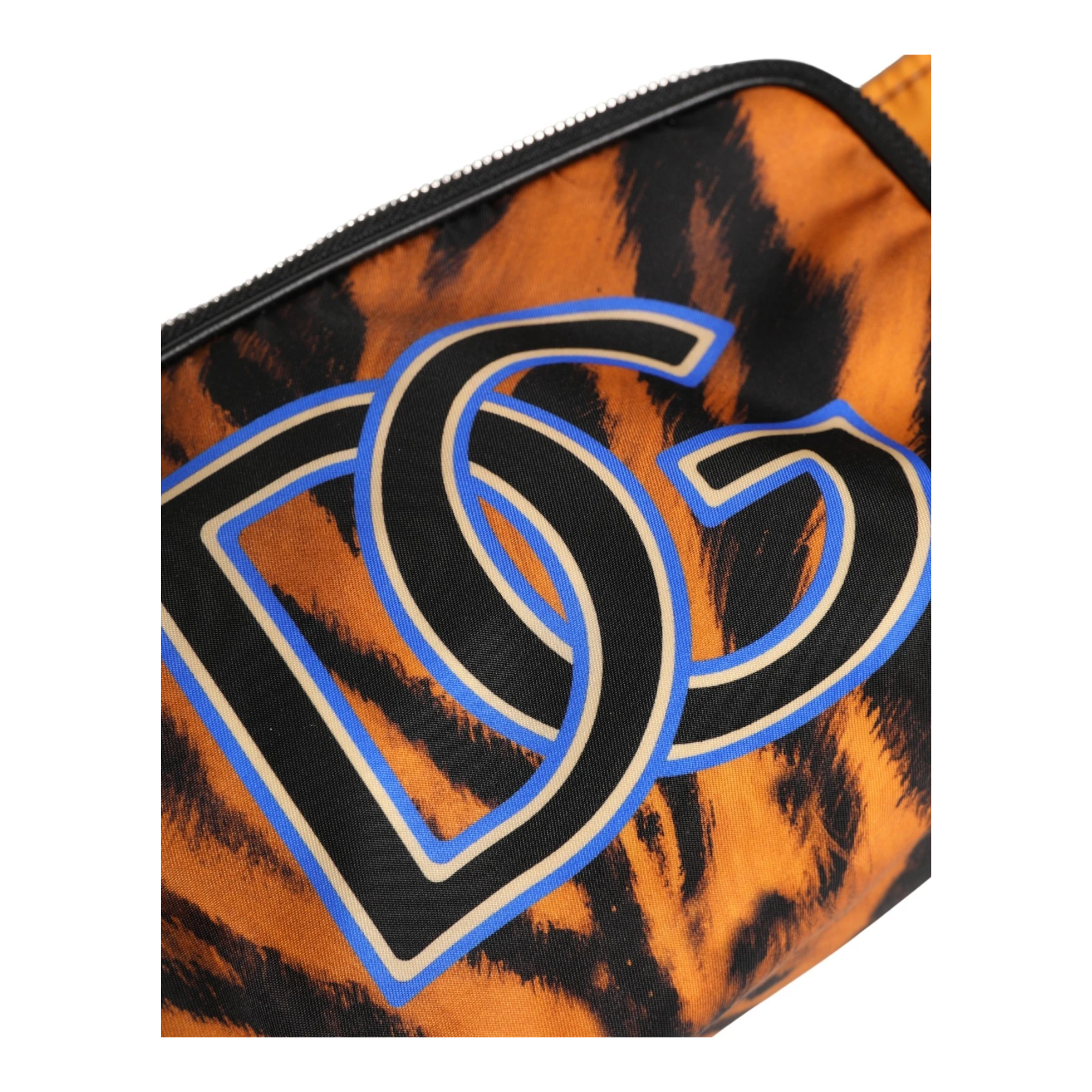 Brown Tiger Print Nylon Fanny Pack - Image 4