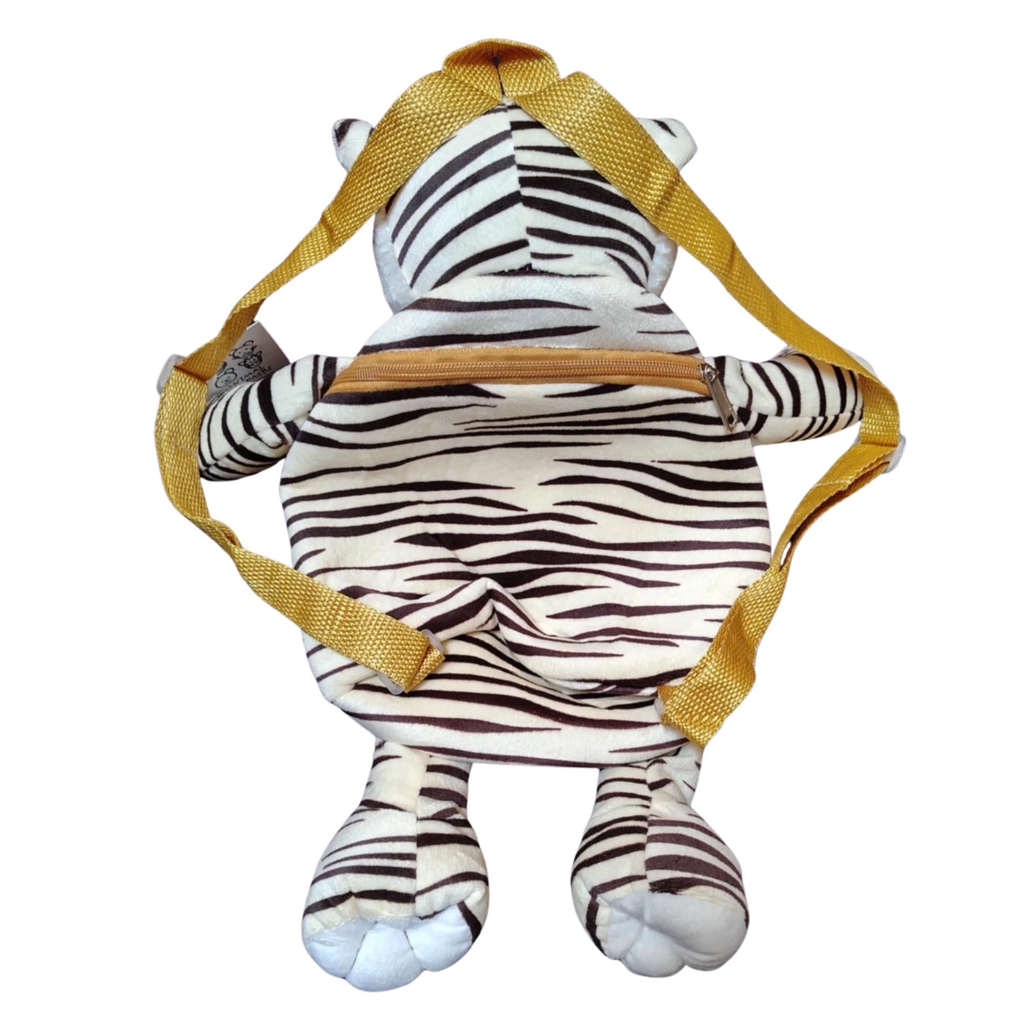 Golden Tiger Plush Mini Backpack - Image 2