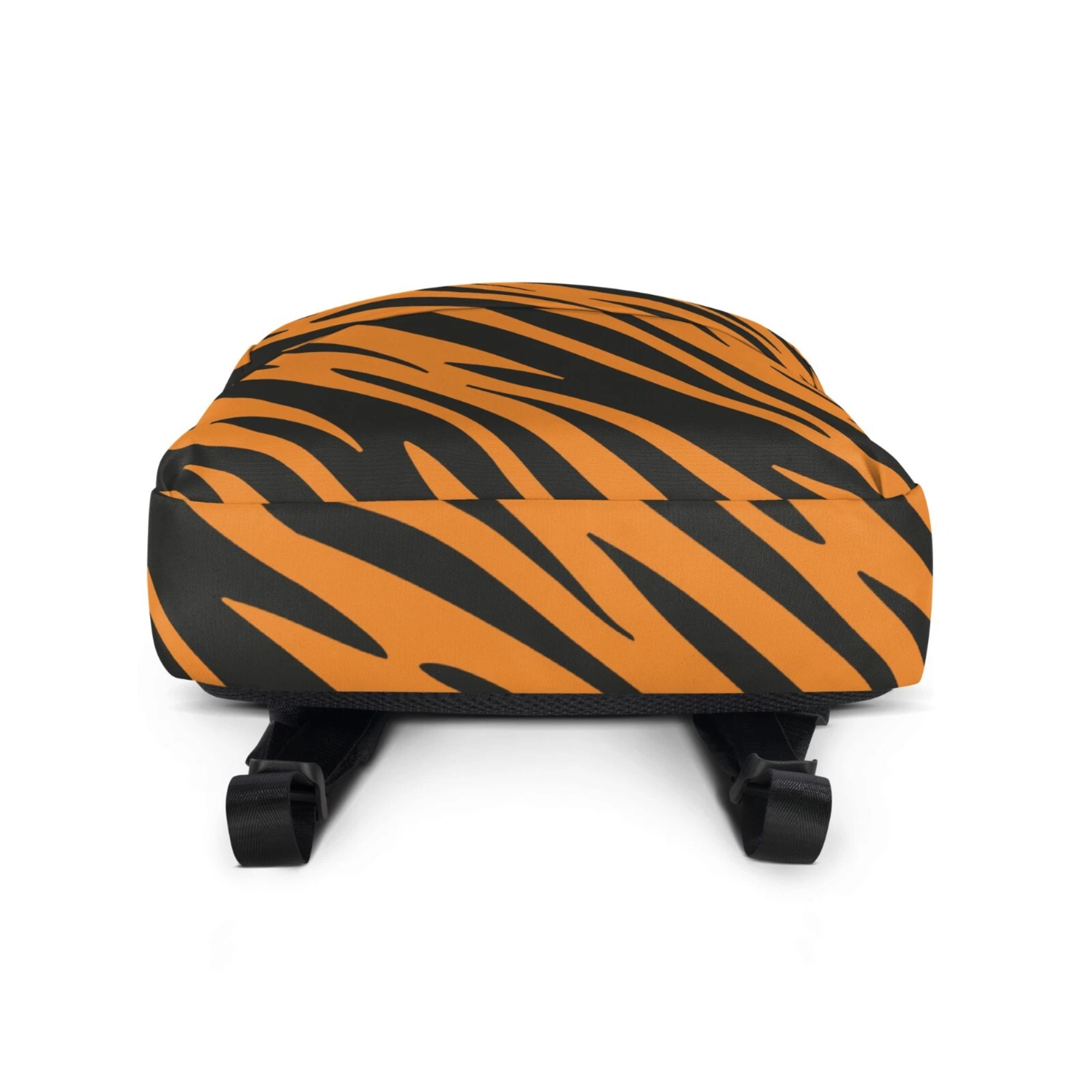 Tiger Stripe Backpack with Multiple Pockets - Image 2
