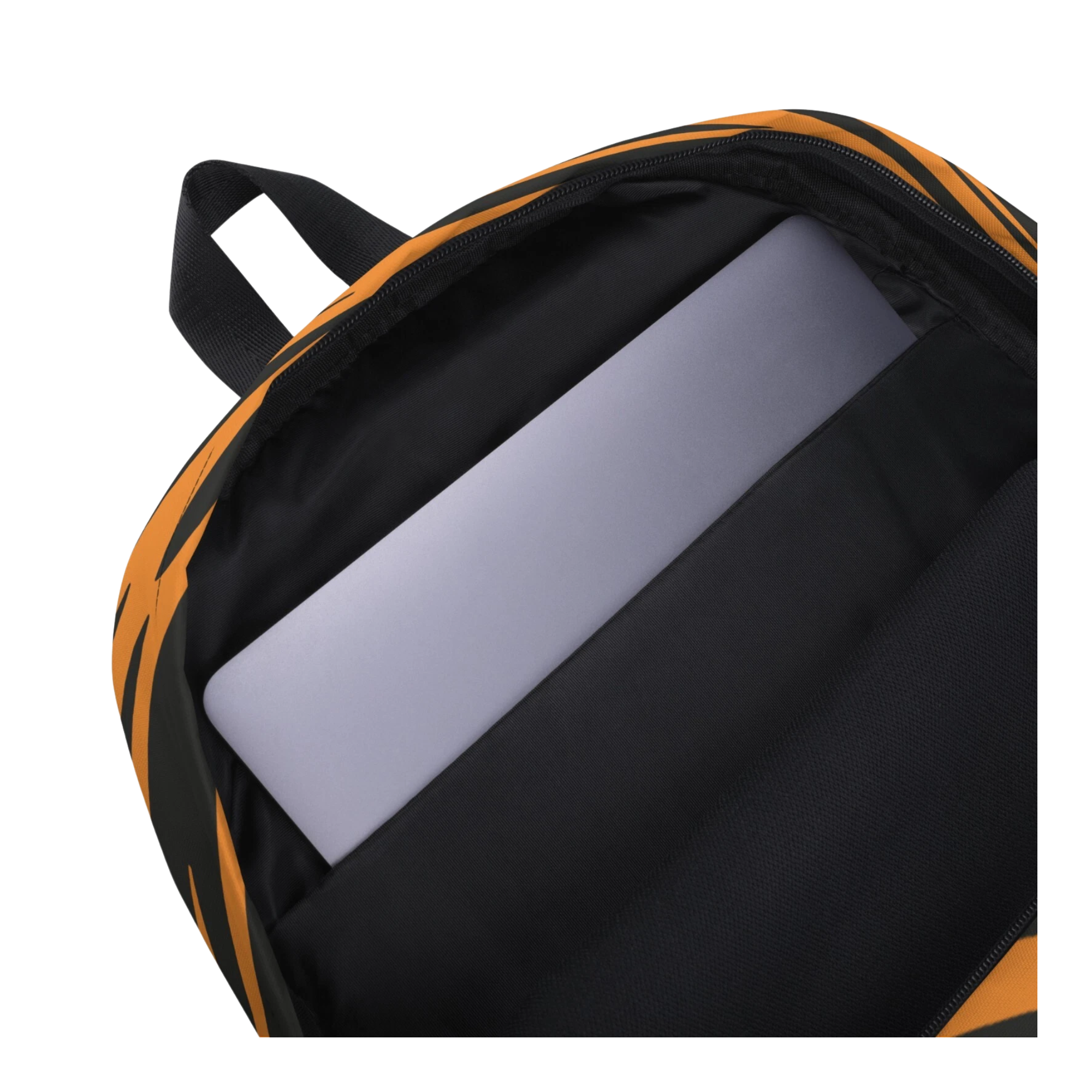 Tiger Stripe Backpack with Multiple Pockets - Image 6