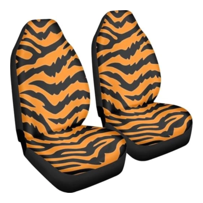 Tiger Print Universal Car Seat Cover