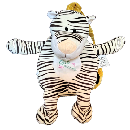 Golden Tiger Plush Mini Backpack