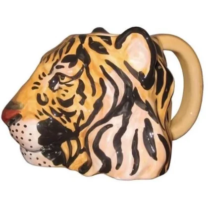 Caffeinated Tiger Ceramic Coffee Mug